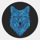Recherche de polygone autocollants Loup