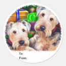 Recherche de airedale autocollants Animal