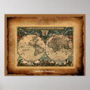 Recherche de vieux monde carte posters Antique