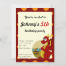 Recherche de dragon rouge invitations Mignon