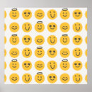 Recherche de et emoji posters Heureux