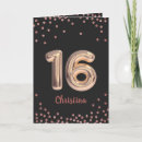 Recherche de 16th anniversaire cartes Rose gold