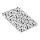 Recherche de motif noir et blanc magnets Toute personne