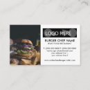 Recherche de food visitenkarten Chef