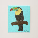 Recherche de toucan puzzles Coloré