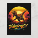Recherche de velociraptor cartes postales Dinosaure