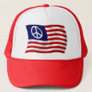 Recherche de paix casquettes Drapeau