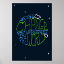 Recherche de citations sur le changement posters Gandhi