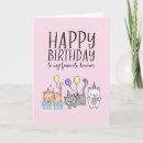 Recherche de chat humoristique vœux cartes Drôle de d'anniversaire