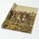 Recherche de militaires papier cadeau Vintage