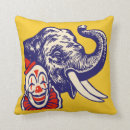 Recherche de clown coussins Carnaval