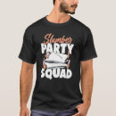 Recherche de soirée pyjamas tshirts Équipe