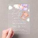 Recherche de ours pourpre Baby shower