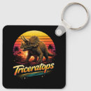 Recherche de triceratops porteclés Préhistorique
