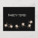 Recherche de spider halloween invitations Noir