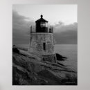 Recherche de phare noir et blanc posters Plage