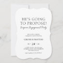 Recherche de surprise fiançailles invitations Fête de fiançailles