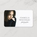 Recherche de gros plan cartes visite Photographe