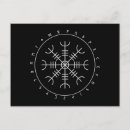 Recherche de runes cartes postales Norse