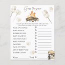 Recherche de devinettes baby shower jeux Aquarelle