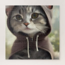 Recherche de t shirt puzzles Chaton