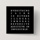 Recherche de impossible badges Amusant