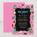 Recherche de cheshire invitations Fête du thé