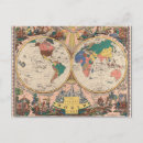 Recherche de monde vintage cartes postales Terre