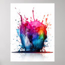 Recherche de éclaboussure de couleur posters Abstrait