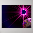 Recherche de flamme violette posters Surréaliste