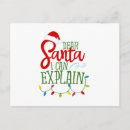 Recherche de cher père noël cartes postales Humour