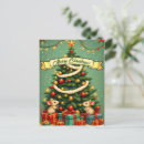 Recherche de arbre heureux cartes postales Mignon