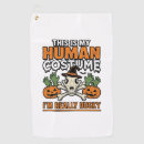 Recherche de halloween golf serviettes Conceptionscitrouille