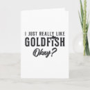 Recherche de poissons drôles vœux cartes Mignon