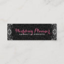 Recherche de dentelle mini cartes visite Noir