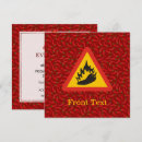 Recherche de poivre carrées invitations Rouge
