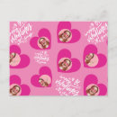 Recherche de coeur rose cartes postales Valentines