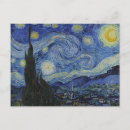 Recherche de starry night cartes postales Peinture célèbre