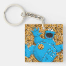 Recherche de street art porteclés Cookie sesame street