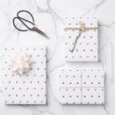 Recherche de pois papier cadeau Noir et blanc