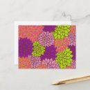 Recherche de motif floral coloré cartes postales Fleurs colorées