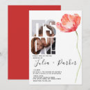 Recherche de poppy mariage invitations Pastel