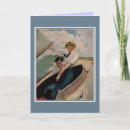Recherche de peinture de bateau à voile cartes postales Vintage