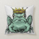 Recherche de grenouille coussins Illustration