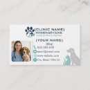 Recherche de vétérinaires cartes visite Docteur