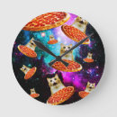 Recherche de humour de chat horloges Chatte