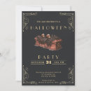 Recherche de crâne halloween invitations Élégant