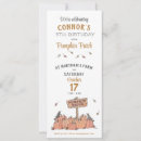 Recherche de de citrouille anniversaire invitations Rustique