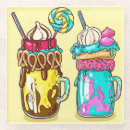 Recherche de nourriture kawaii de dessous de verres Mignon