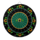 Recherche de shamrock jeux de fléchettes Vert